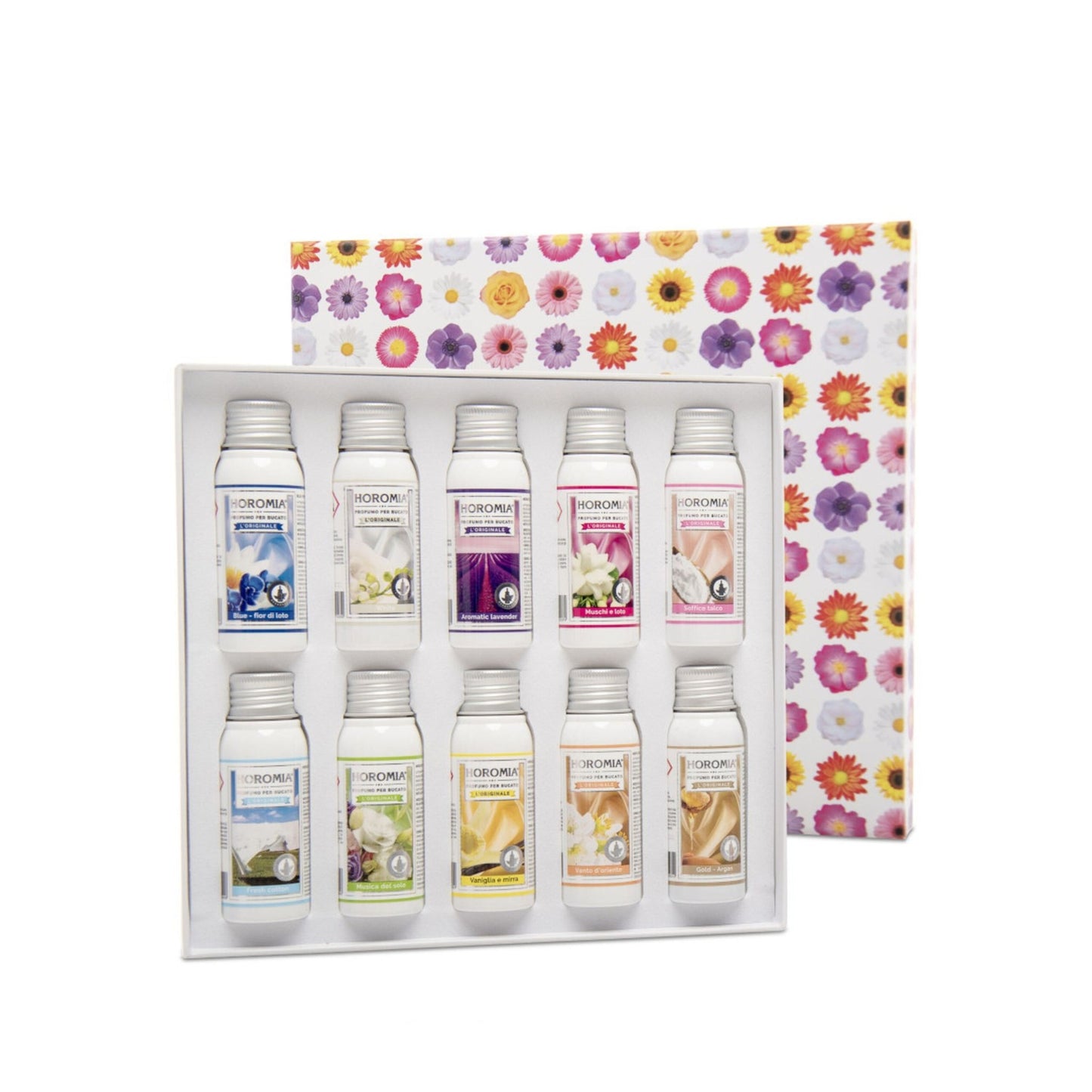 Laundry Perfume Gift Set – 10 Scented Bottles