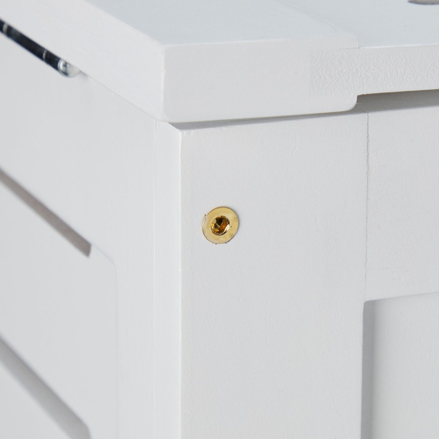 Laundry Pine Wood White