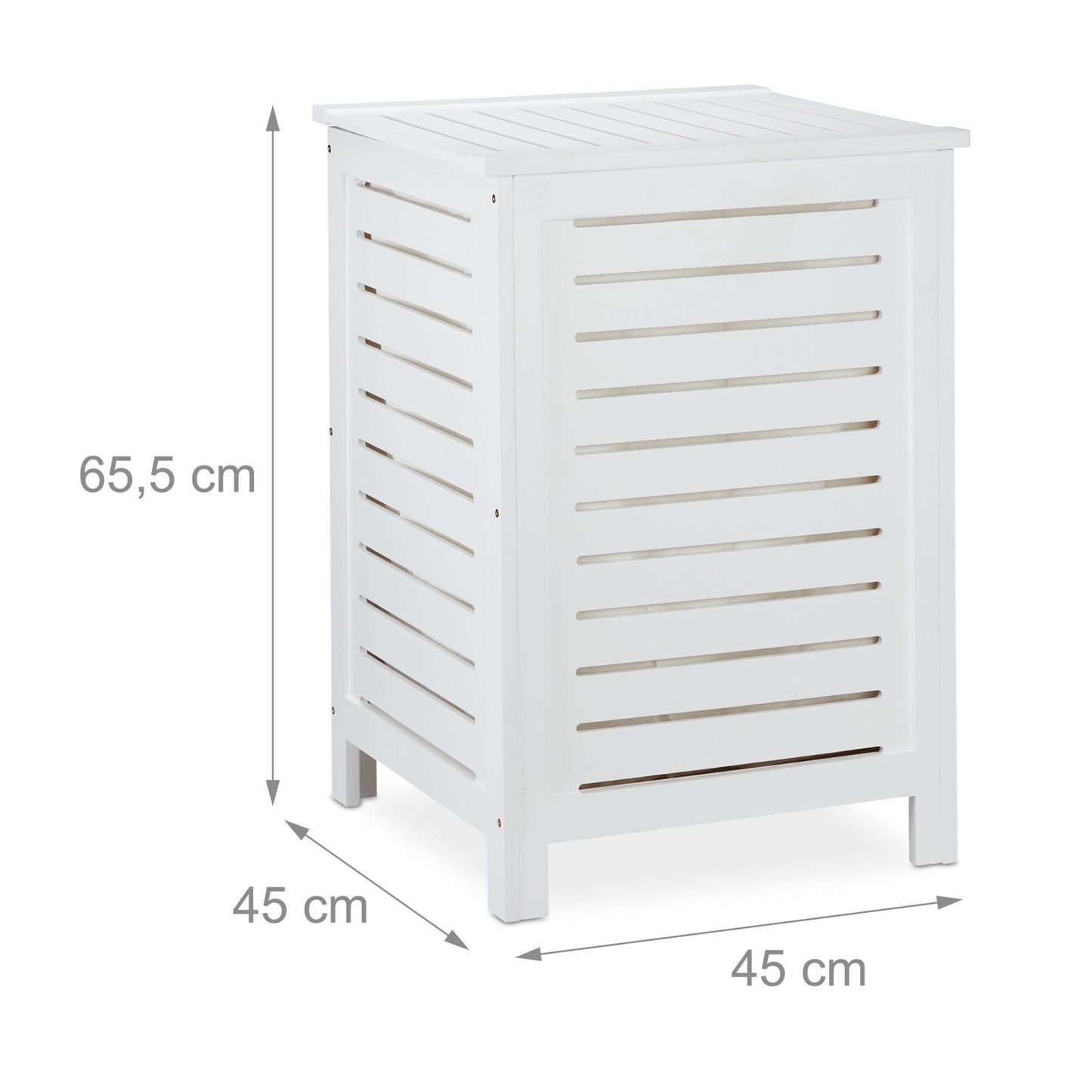 Laundry Pine Wood White