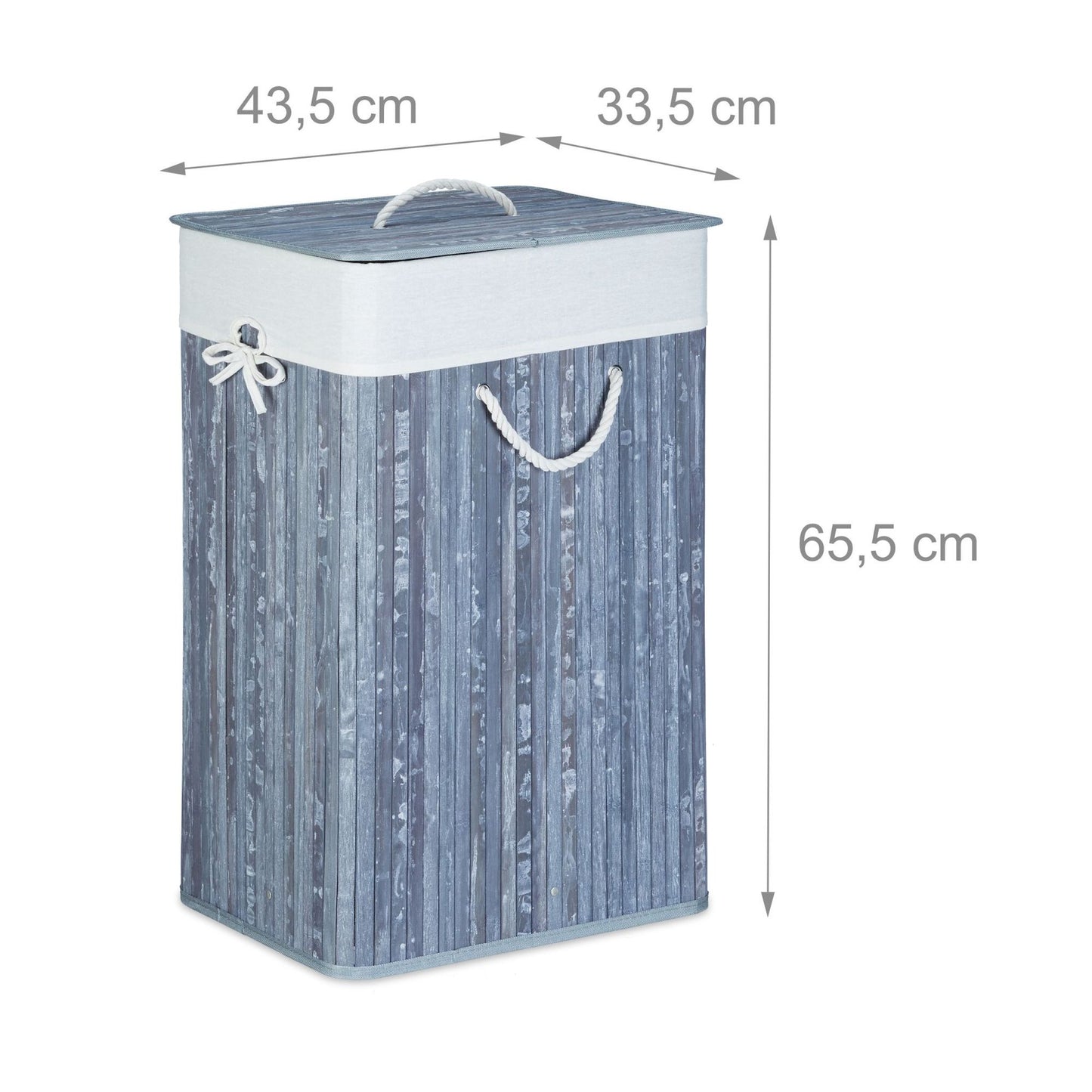 Laundry basket bamboo