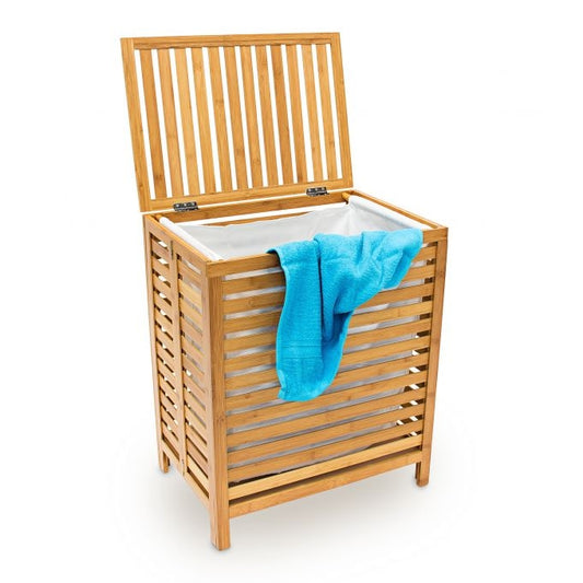 Laundry basket bamboo