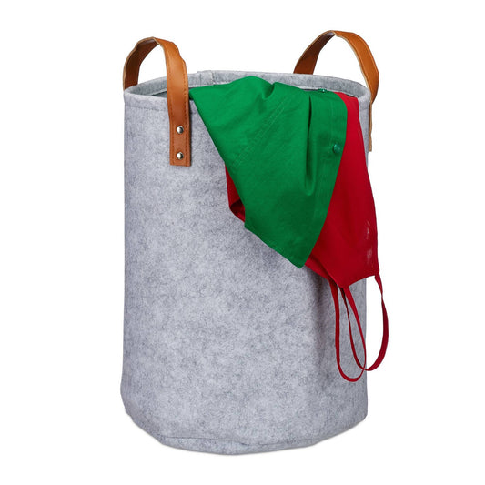 Laundry basket blanket portable
