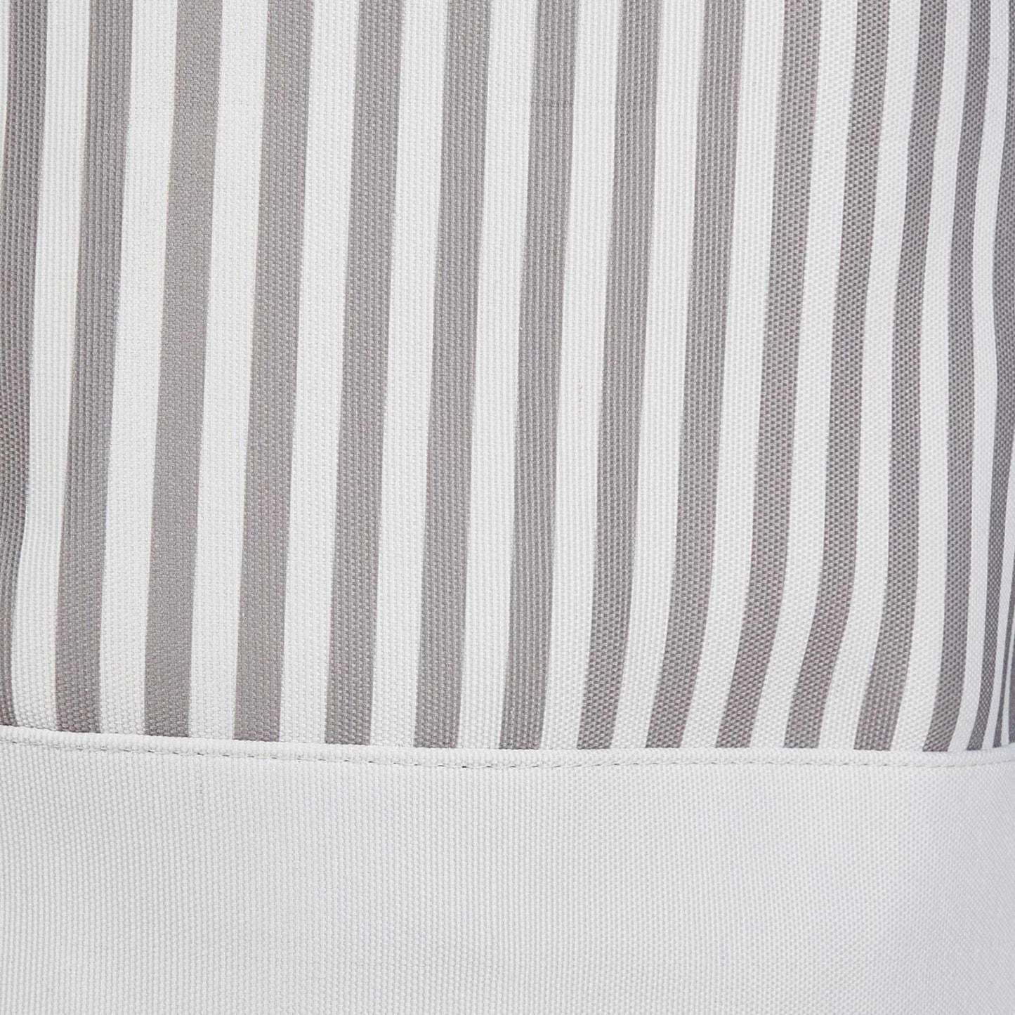 Laundry basket fabric with stripes
