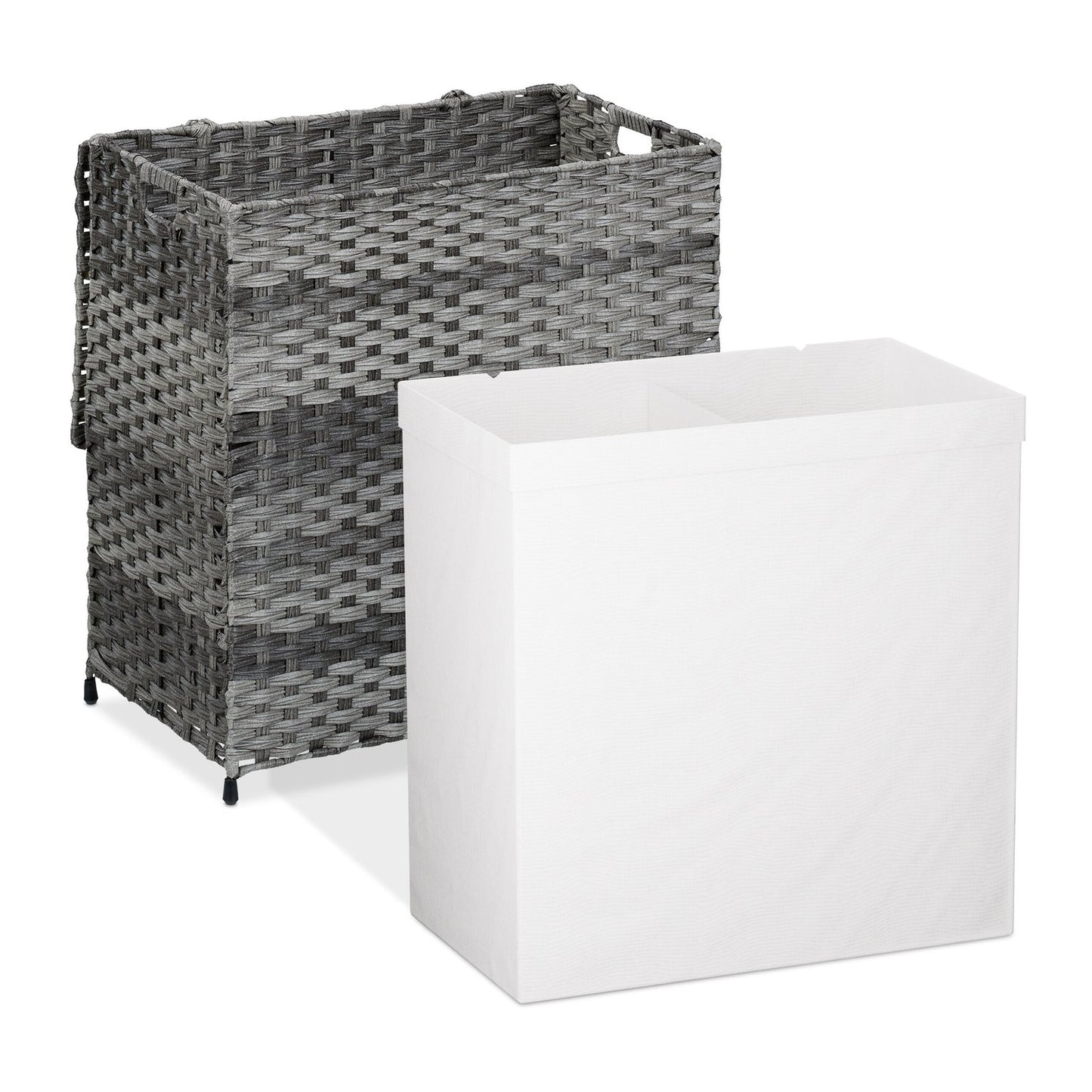 Laundry basket in rattan look 110 L