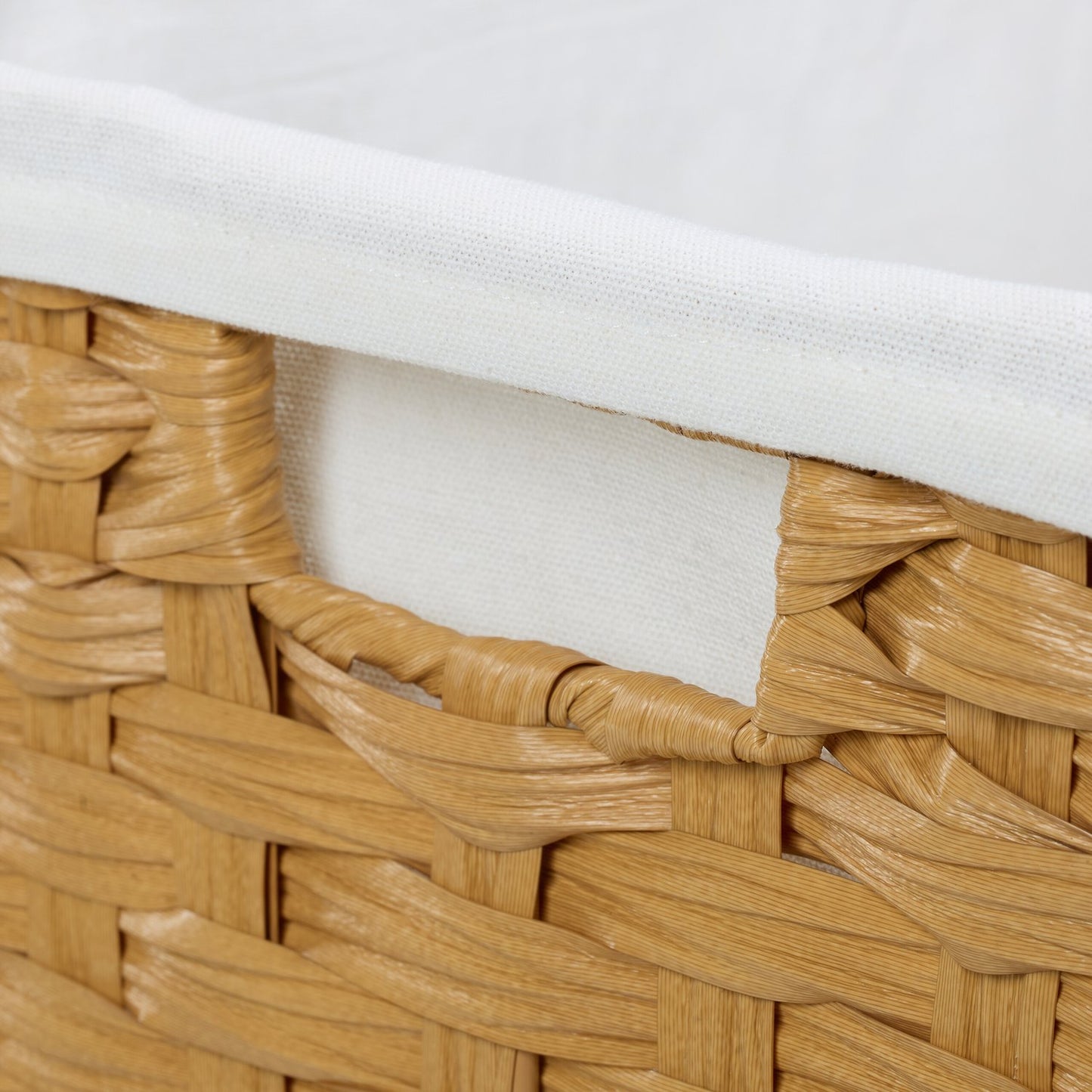 Laundry basket in rattan look 110 L