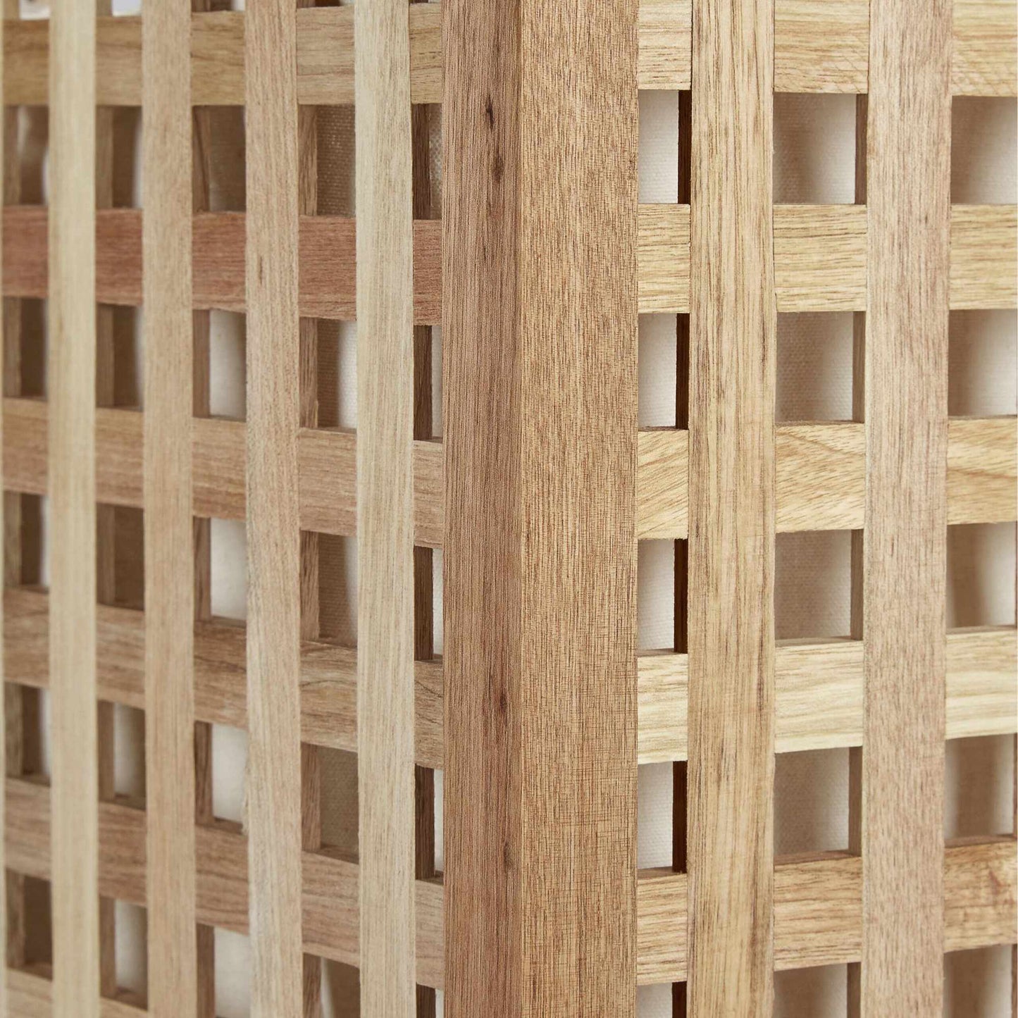 Laundry basket walnut wood