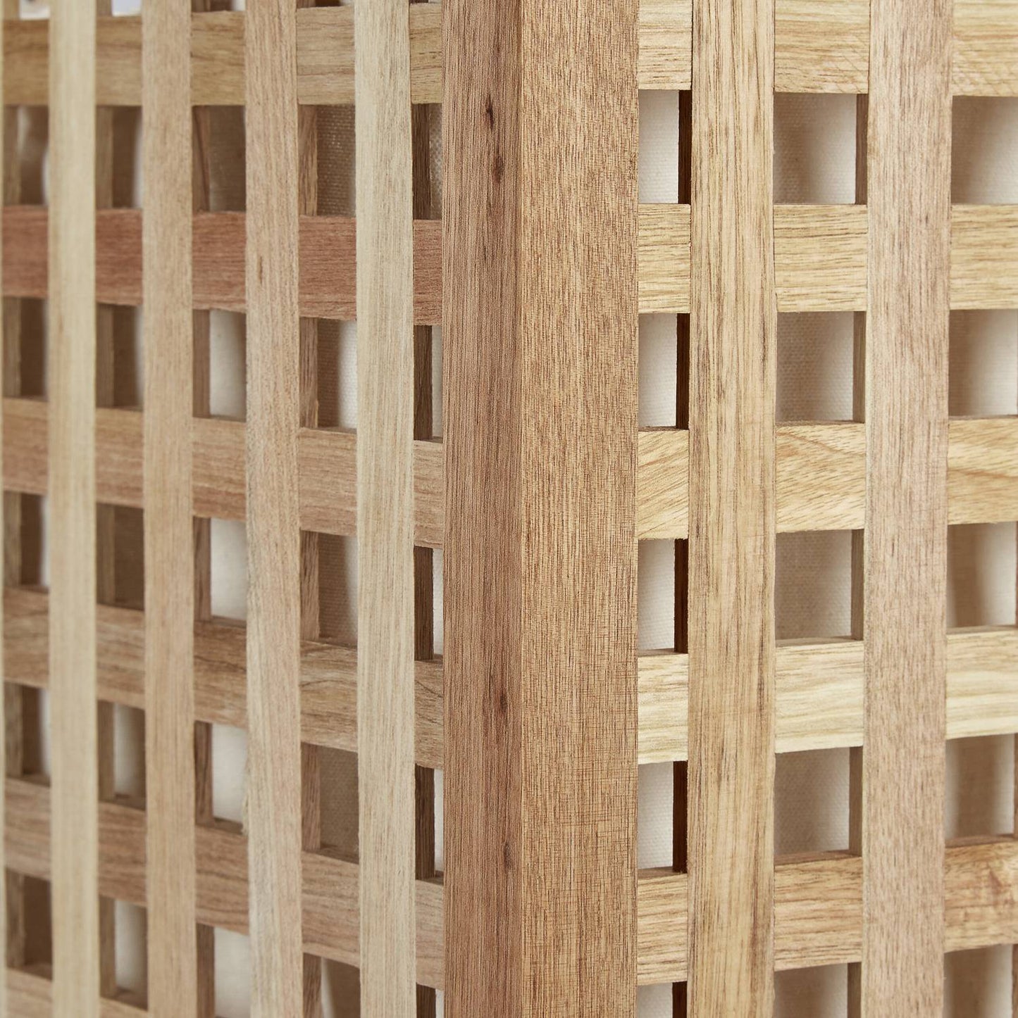 Laundry basket walnut wood