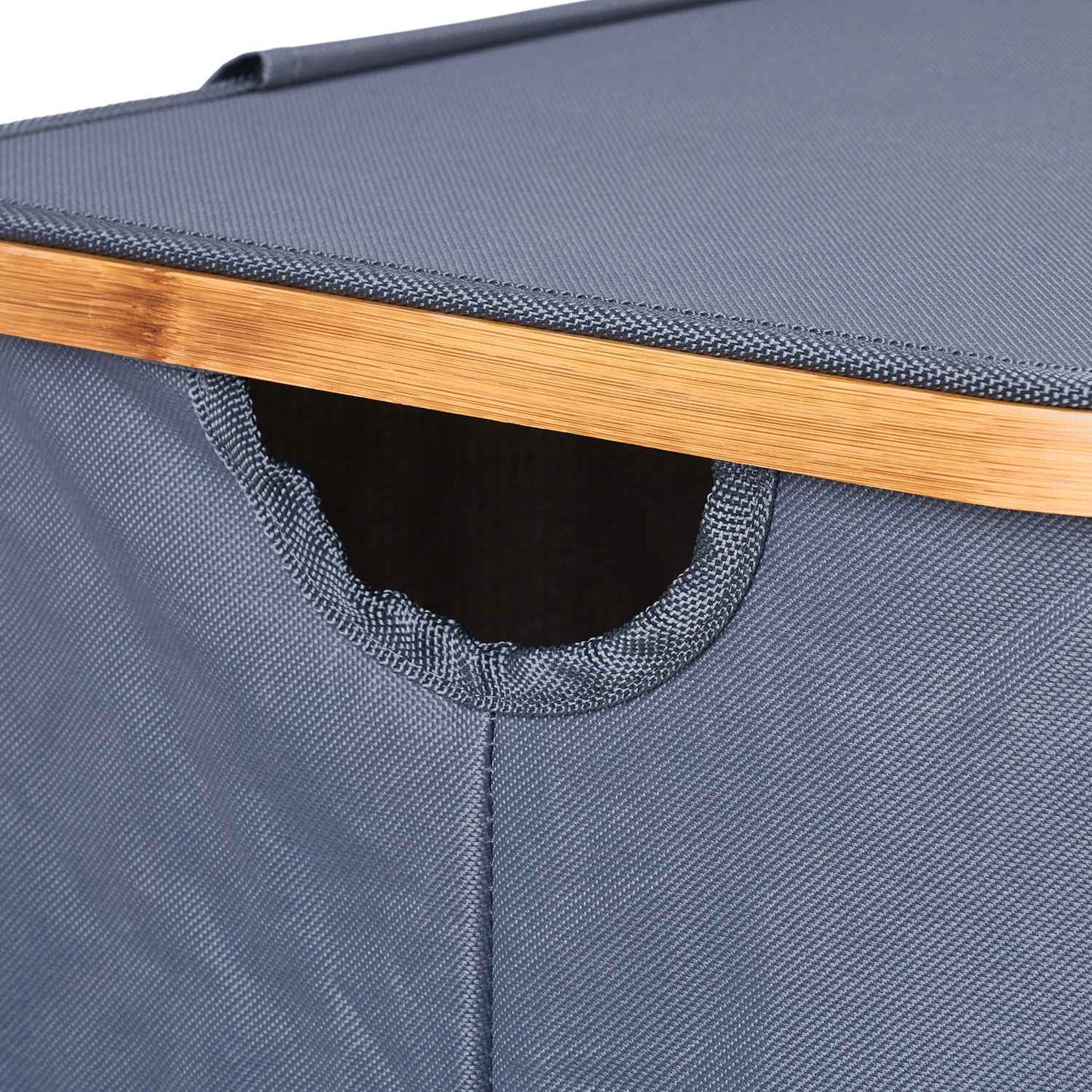 Laundry basket with lid 105 l