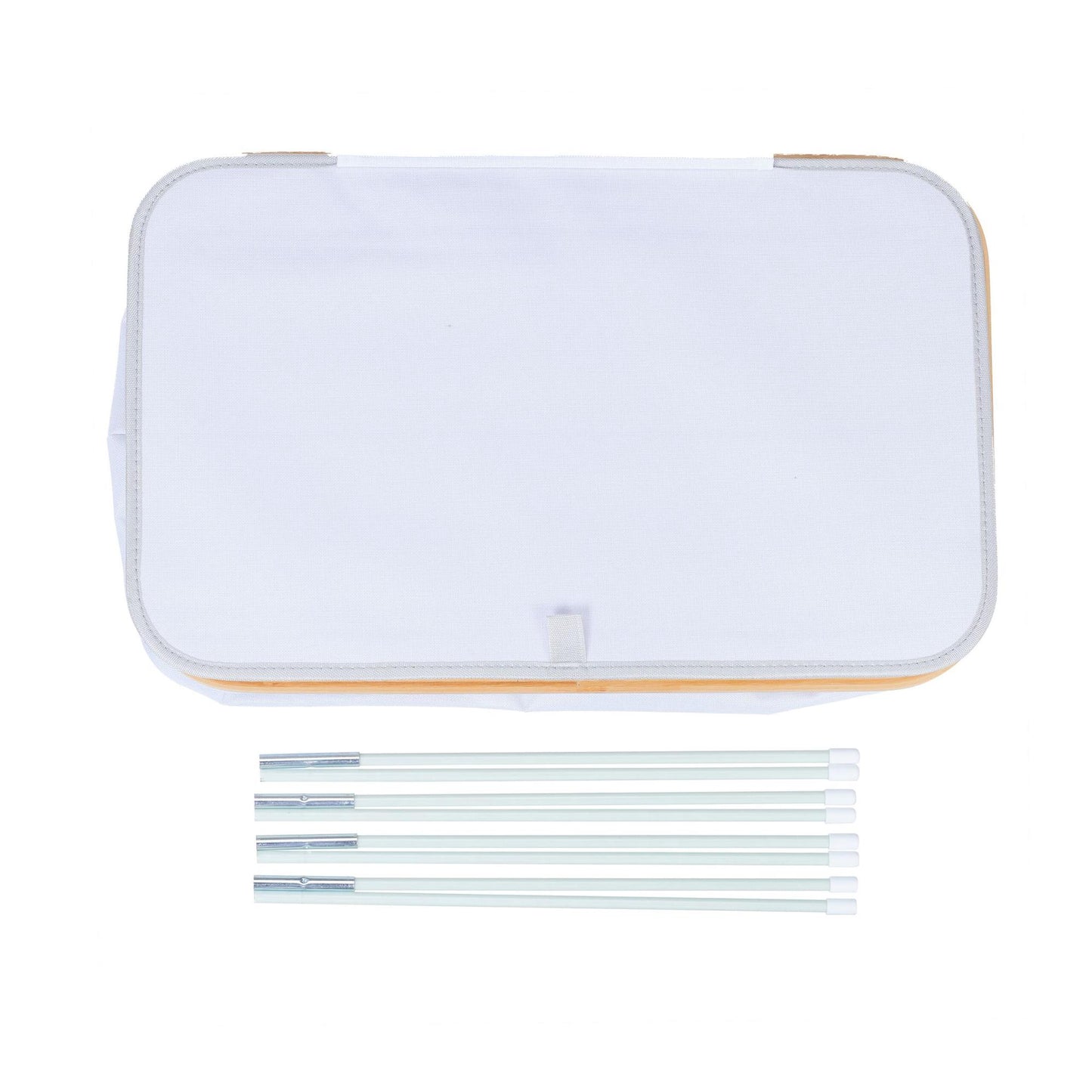Laundry basket with lid 105 l