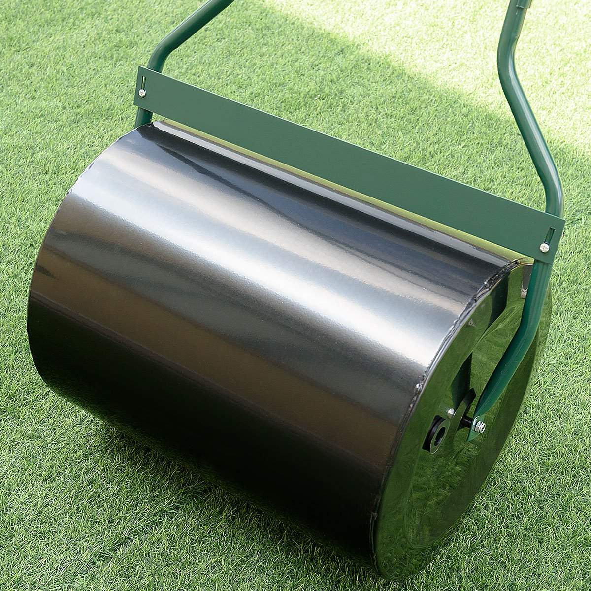 Lawn Roller 60L with U-Handle & Drain Plug