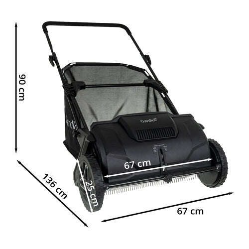 Leaf Collector with Adjustable Height and Bag