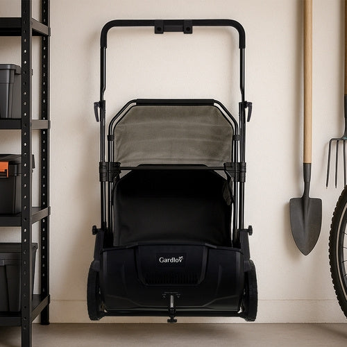 Leaf Collector with Adjustable Height and Bag