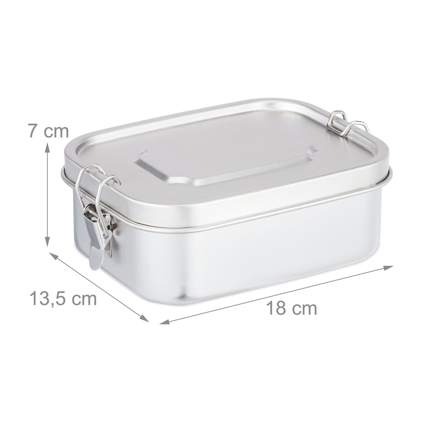 Leak-Proof Stainless Steel Lunch Box, Airtight