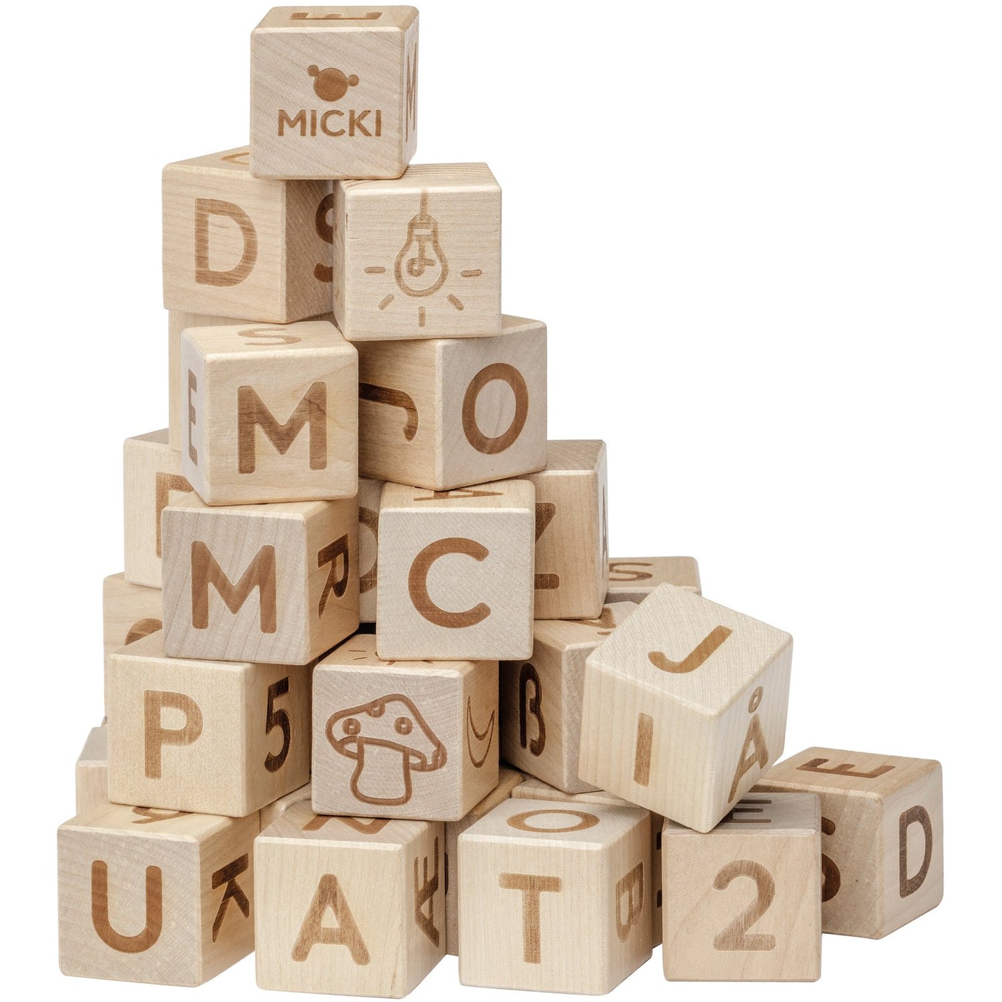 Letter blocks 36 premium