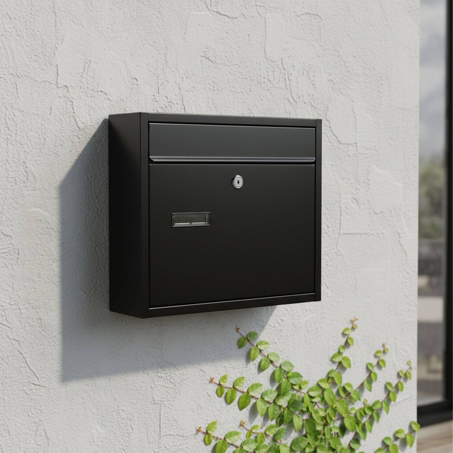 Letterbox, Wide Slot, Weatherproof Metal