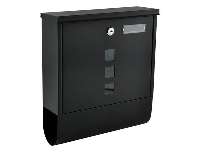 Letter box - black