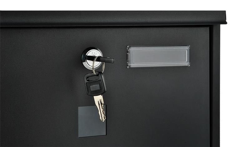 Letter box - black