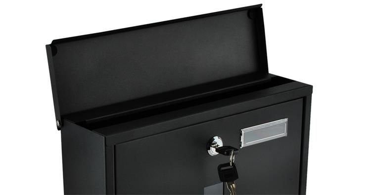 Letter box - black