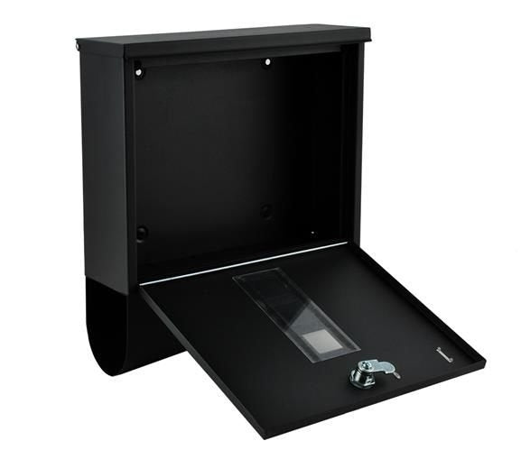 Letter box - black