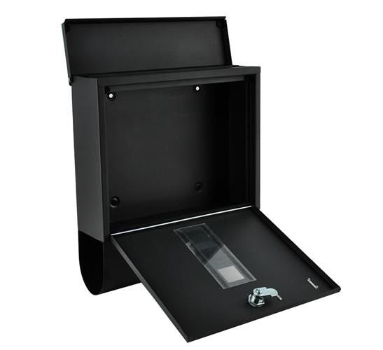 Letter box - black
