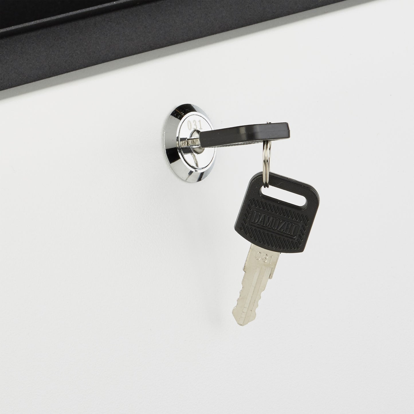 Letterbox with newspaper holder