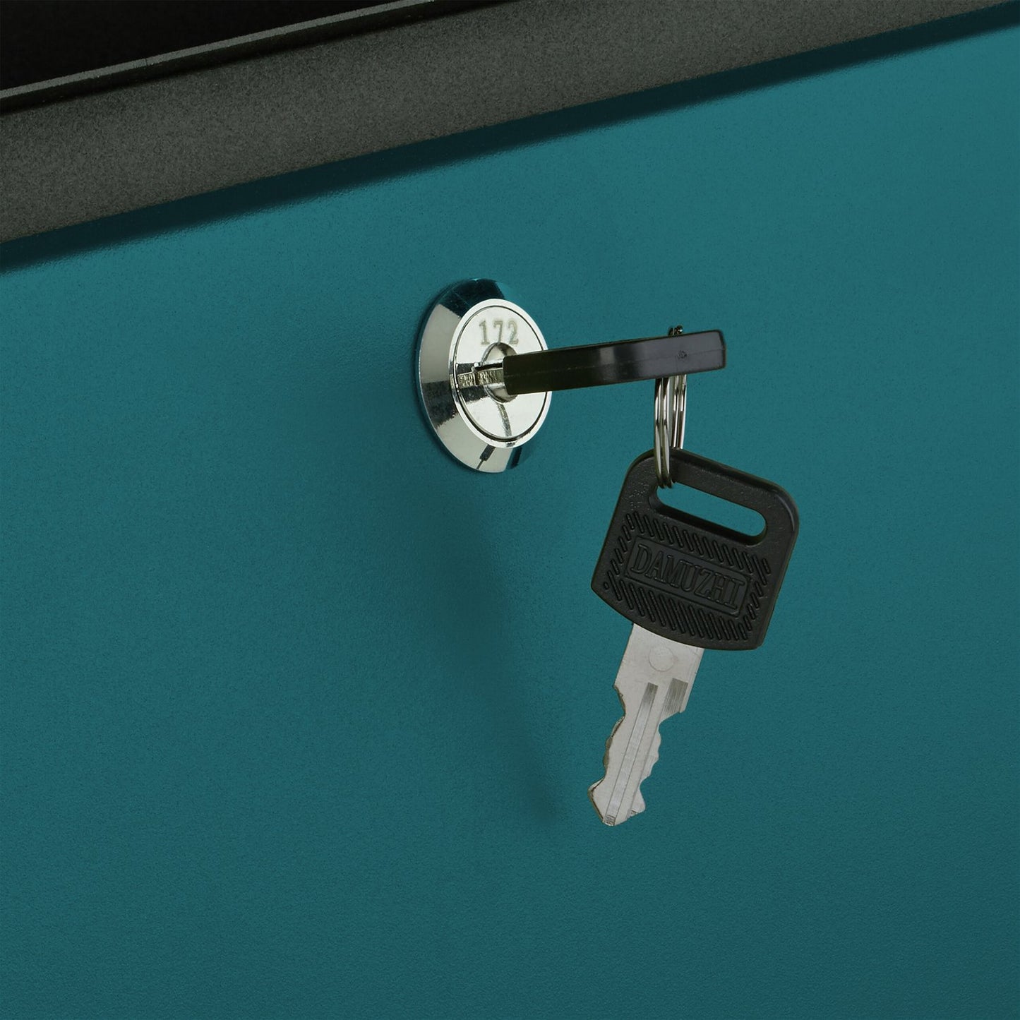 Letterbox with newspaper holder