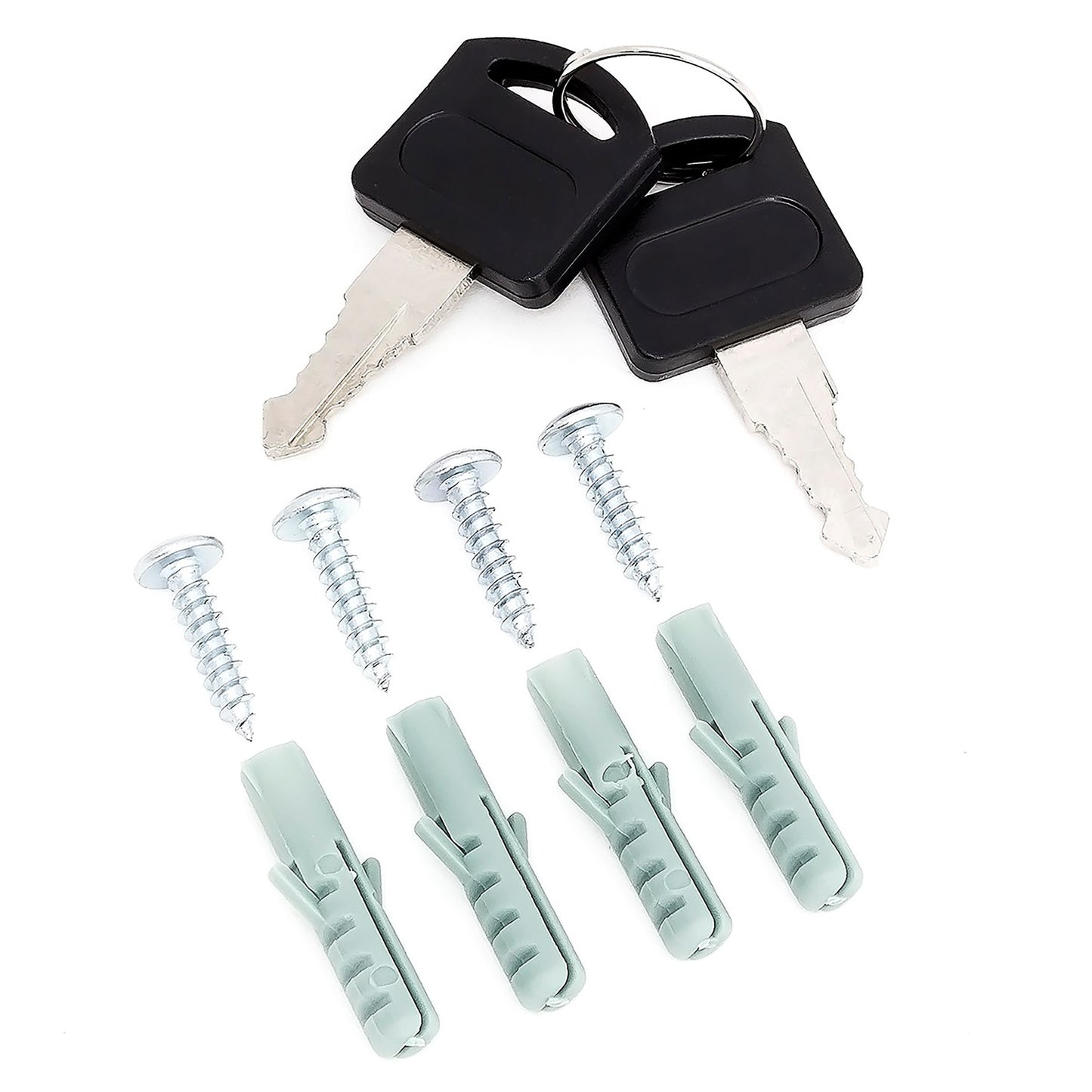 Letterbox with newspaper holder