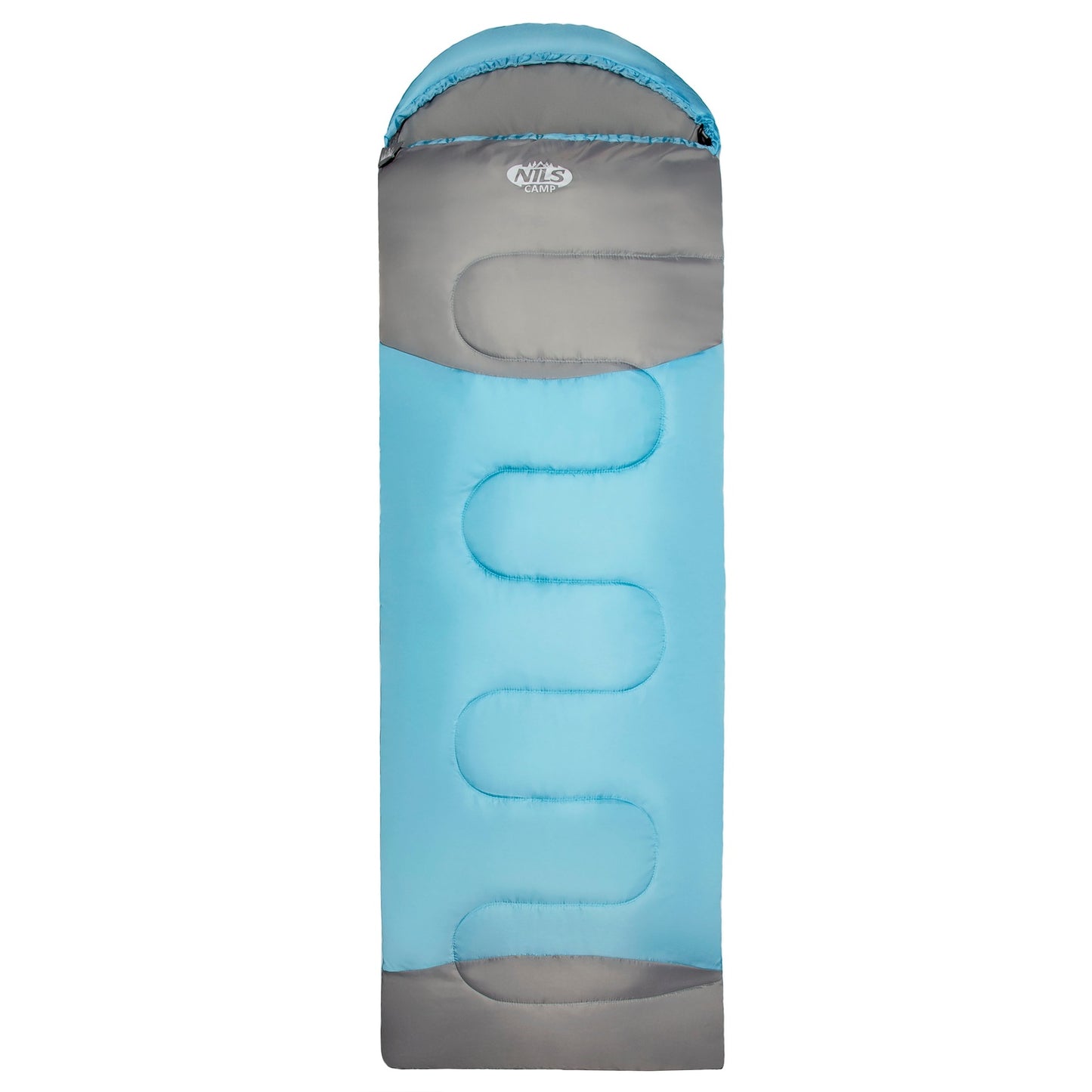 Light Blue-Grey Sleeping Bag, Medium Size