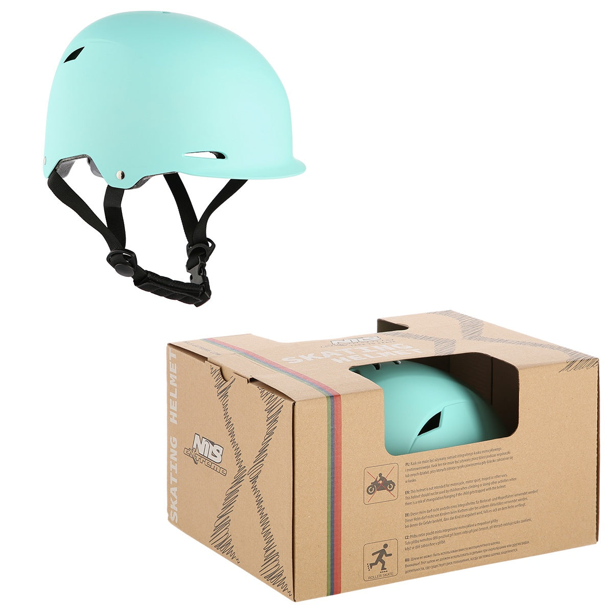 Light Blue XS Helmet, 49-54cm Size