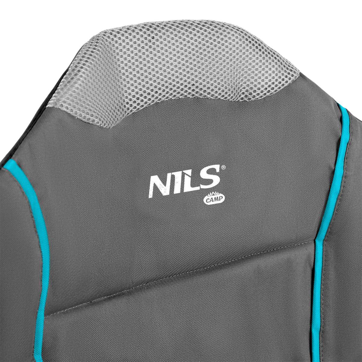 Light Gray Folding Camping Chair, Portable and Durable