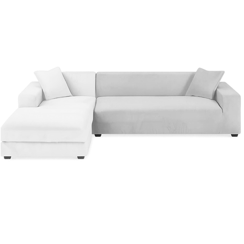 Light Gray Sofa Cover, 145-185cm, Stretch Fabric