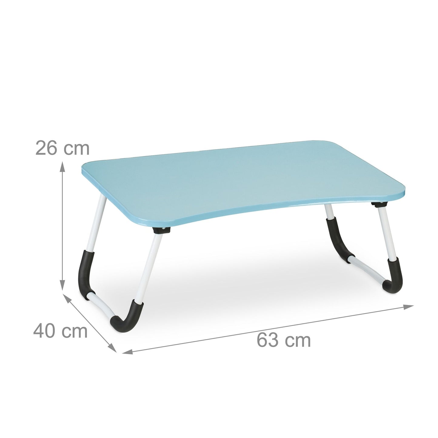 Light blue laptop table