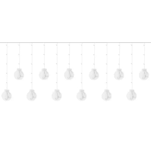 Light curtain 108LED USB warm white KŚ19736