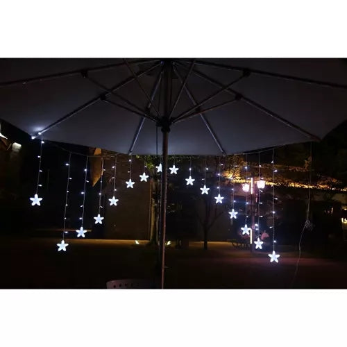 Light curtain 136LED USB cool white KŚ19740