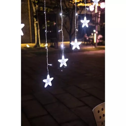 Light curtain 136LED USB cool white KŚ19740