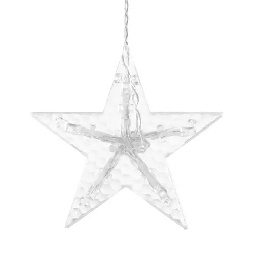 Light curtain 138 LED USB cool white KŚ19744