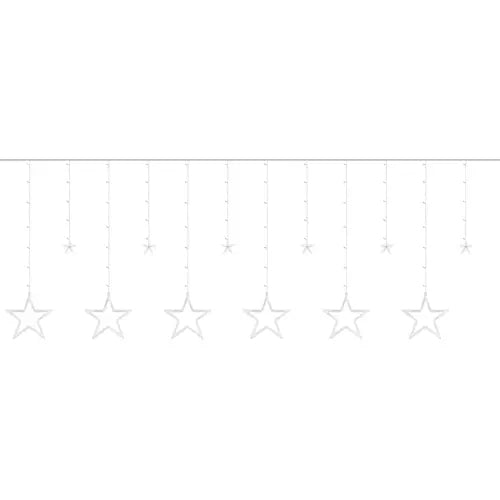 Light curtain 138 LED USB - cool white KŚ19752