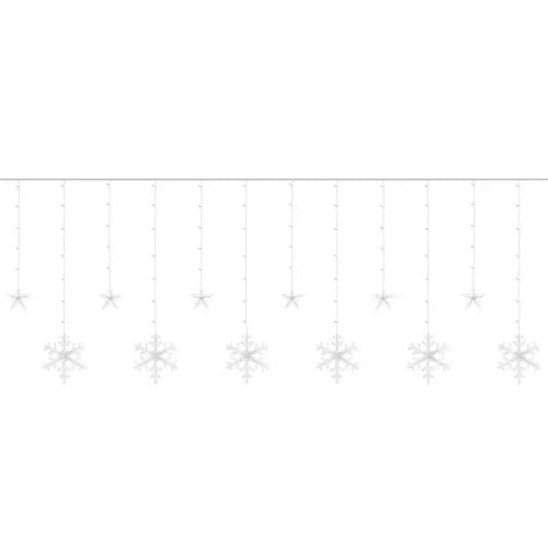 Light curtain 138 LED USB warm white KŚ19746