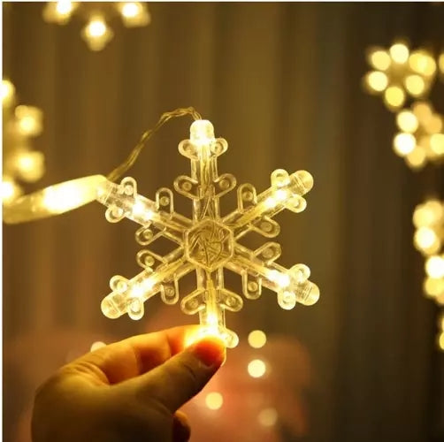 Light curtain 138 LED USB warm white KŚ19746