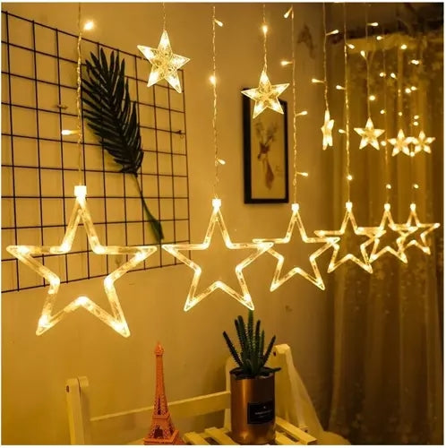 Light curtain 138LED USB - warm white KŚ19750