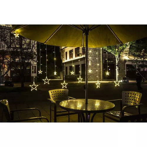 Light curtain 138LED USB - warm white KŚ19750
