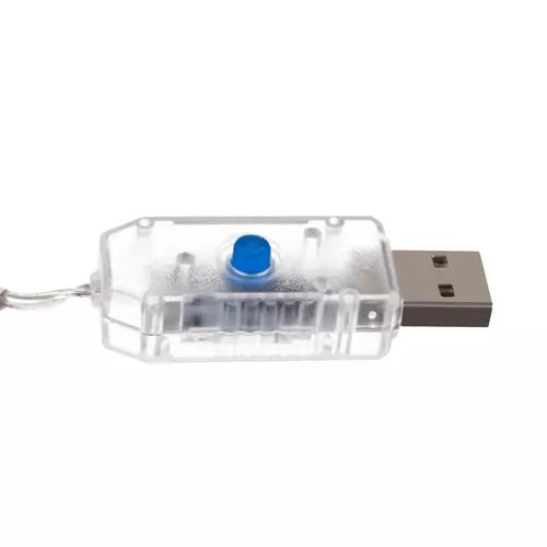 Light curtain 138 LED USB - warm white KŚ19758