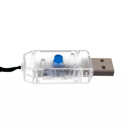 Light curtain 160 LED USB - cold white KŚ19760