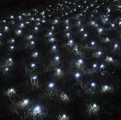 Light curtain 160 LED USB - cold white KŚ19760