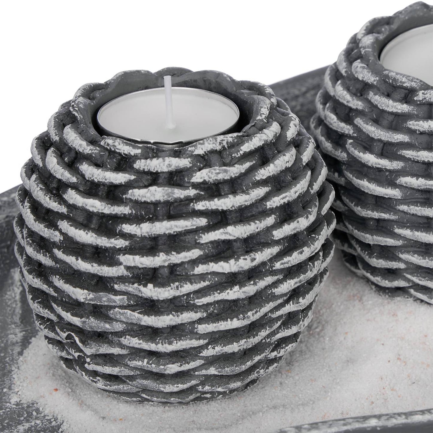 Light decoration with 4 tealight holders