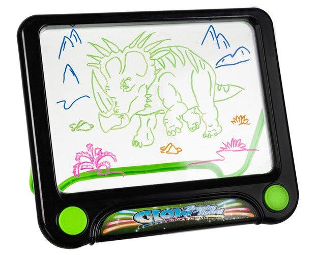 Light drawing board - dinosaurs