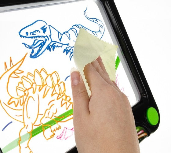 Light drawing board - dinosaurs