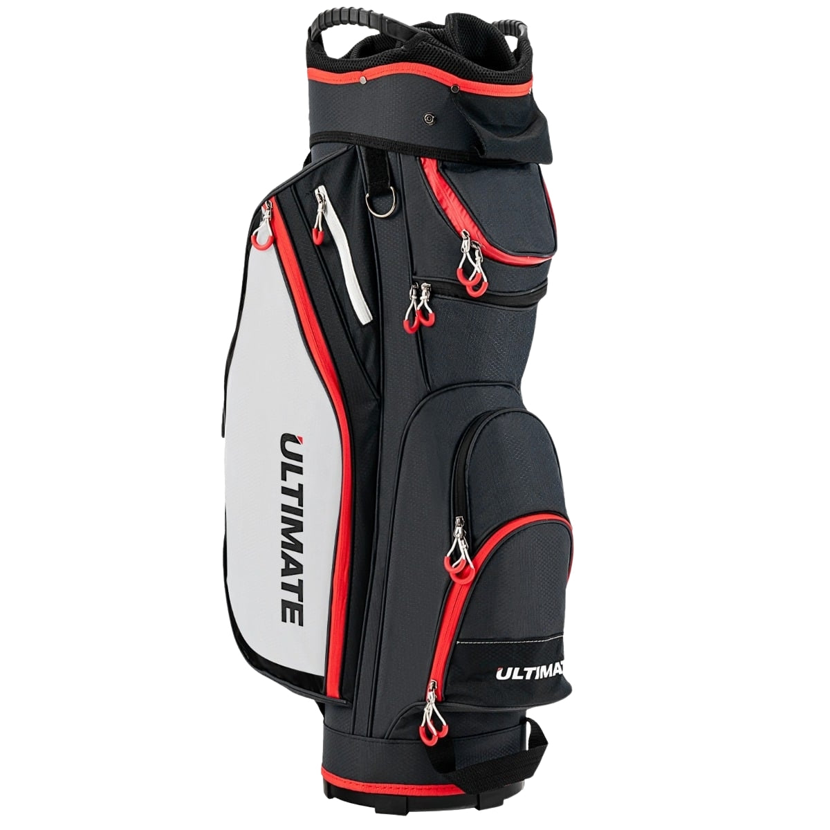 Lightweight Golf Bag with 14-Way Divider, Black