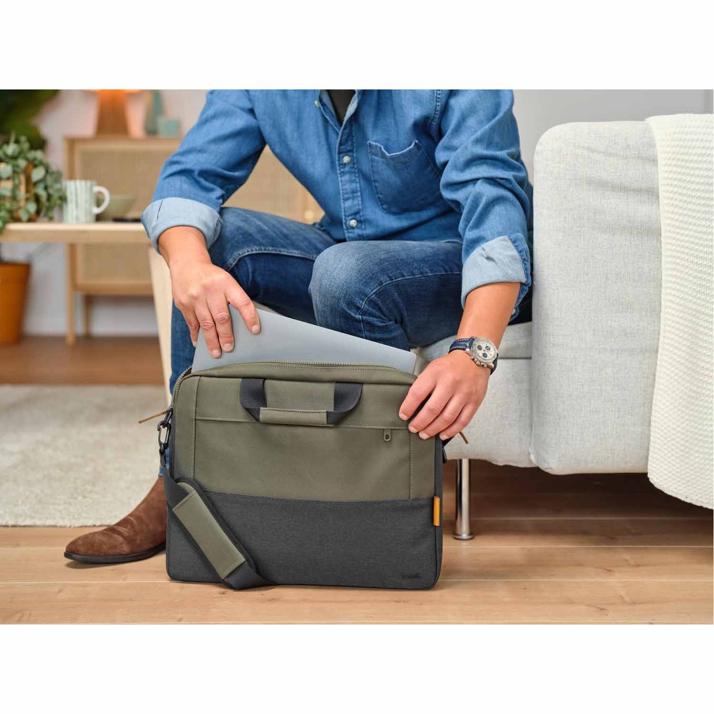 Lisboa Laptop bag 16" Green