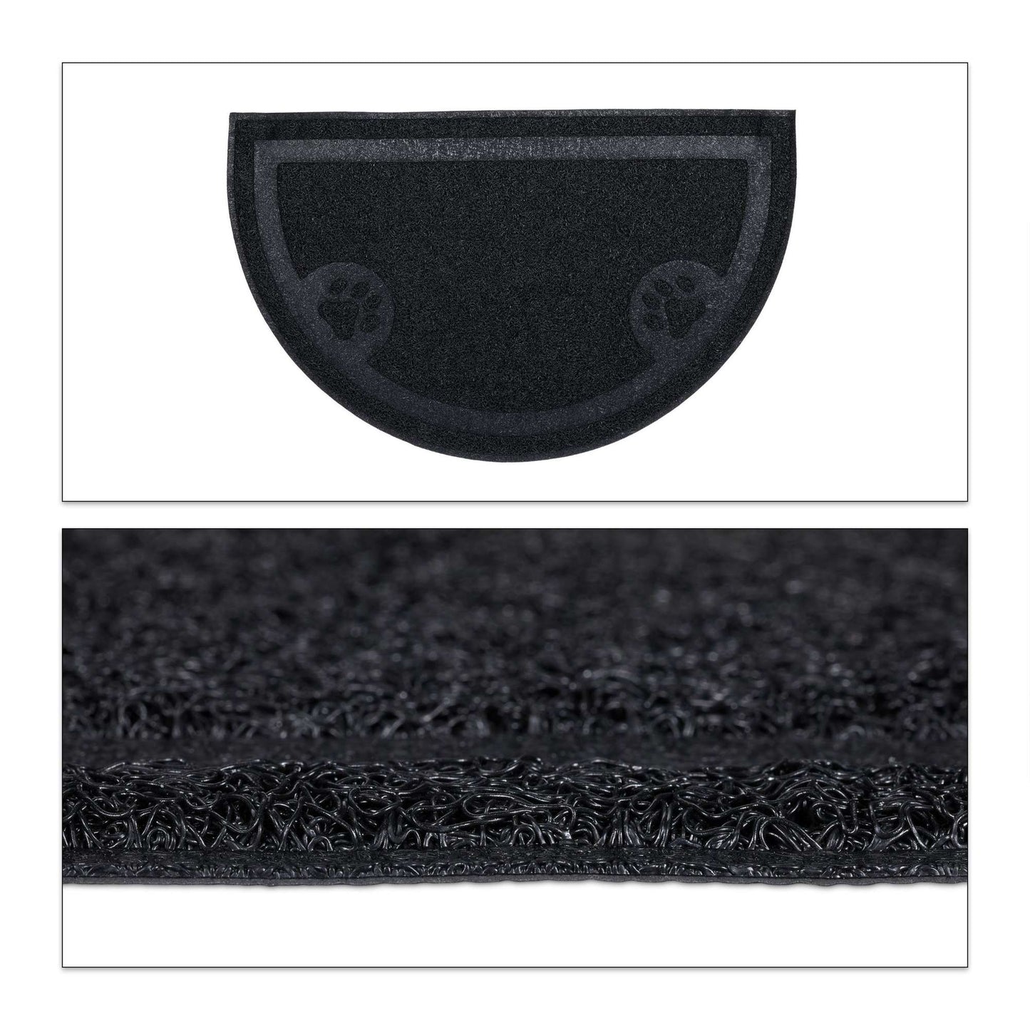 Litter box mat